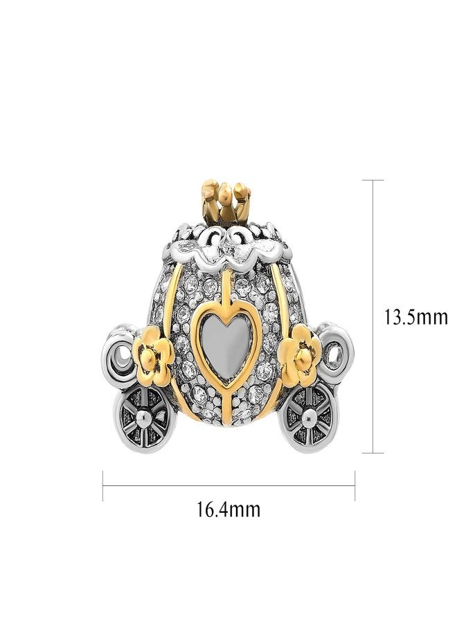 SBI Jewelry Princess Carriage Charm for Pandora Bracelets Necklace Pendant Bead Princess Charms for Women Birthday Jewelry Gifts - Image 2