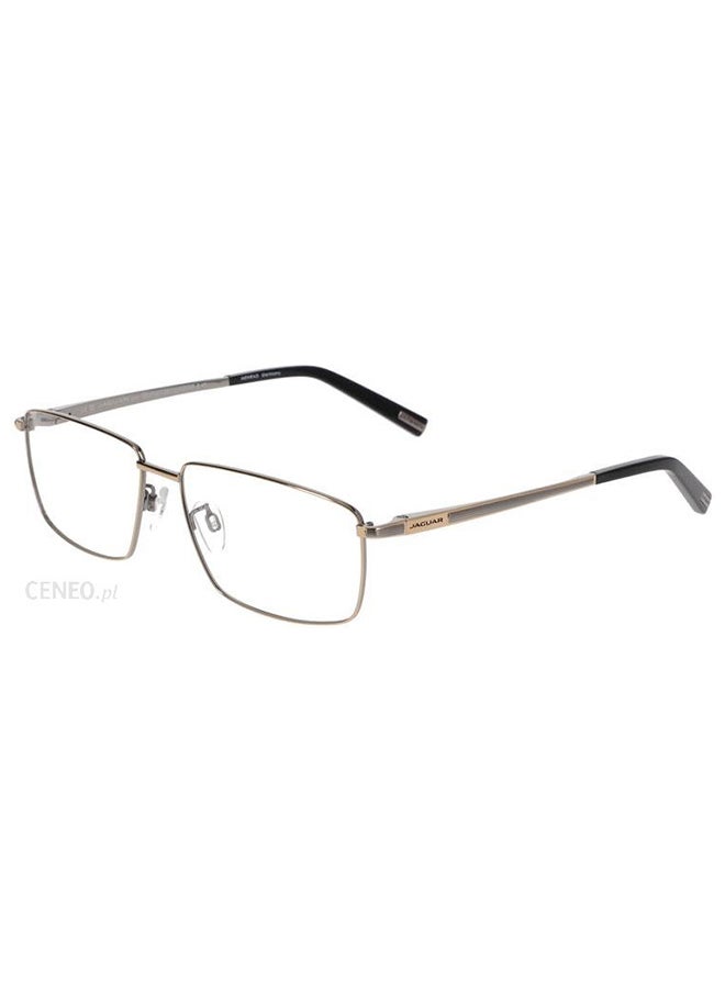JAGUAR - Men's Rectangle Eyeglass Frame - MOD 35821 6500 59 - Lens Size: 59 Mm - Image 1