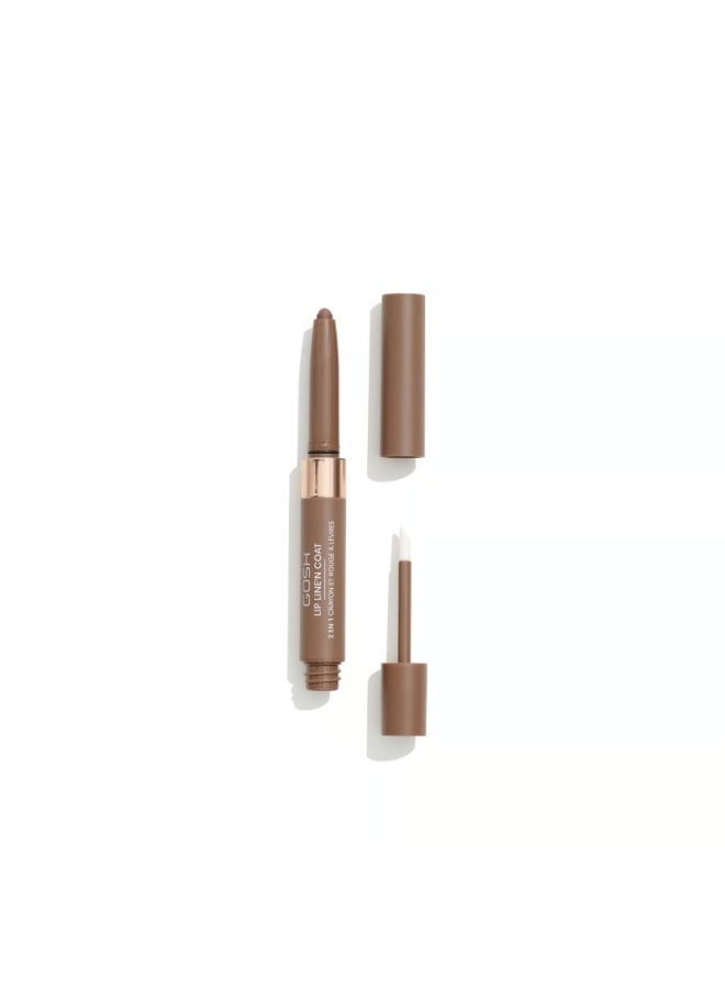 Gosh Lip Line'n Coat 004 Caramel Toffee - Image 1
