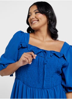 Ella Plus Puff Sleeve Dress  - Image 3