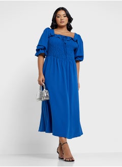 Ella Plus Puff Sleeve Dress  - Image 4