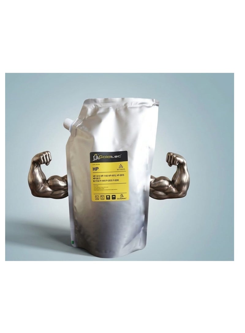 GOLDTEC Universal laser printer ink, suitable for all laser printers and compatible with HP printers (800 grams) - Image 3