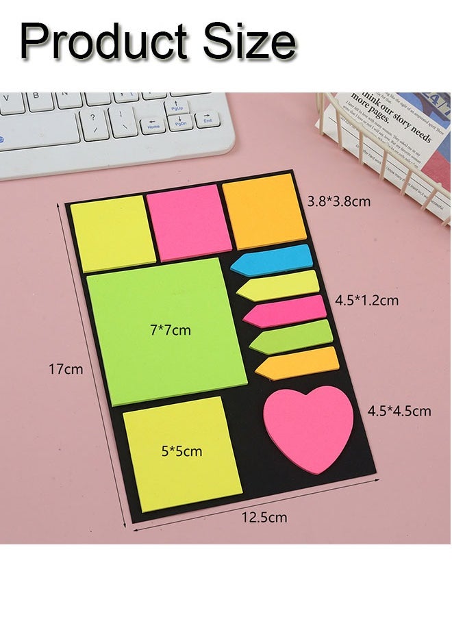 GBQ 440PCS Color Tear-off Post-it Notes For Note-taking Marking, Classification, Important Documents, Stationery, Office Supplies  - Image 2