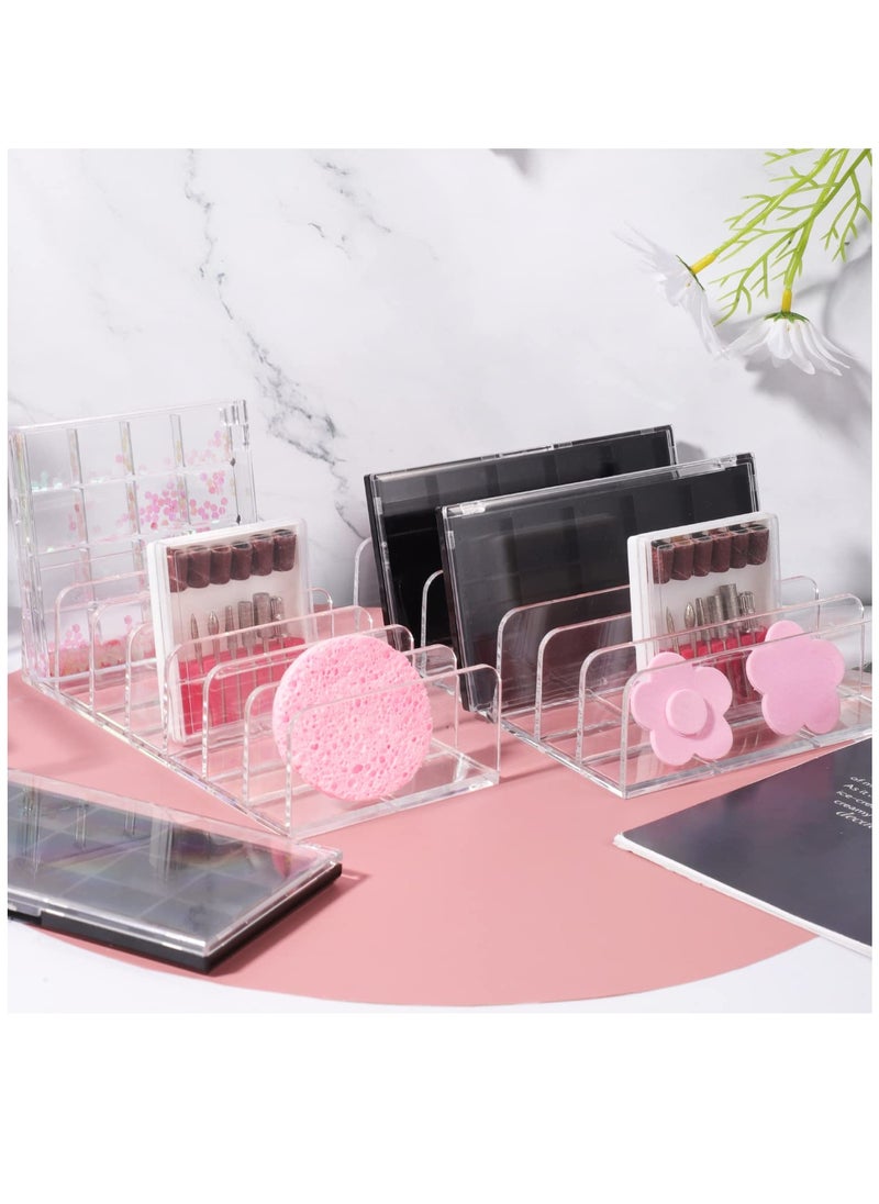 Arabest - 2 Pack Eyeshadow Makeup Palette Organiser, 7 Section Makeup Palette Tray Makeup Organiser - Image 1