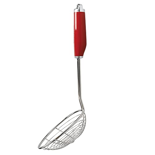 KitchenAid Stainless Steel Spider Strainer For Thinkitchen - Empire Red, 1.46 Inch, 2 X 1 X 6 centimeters - Image 3