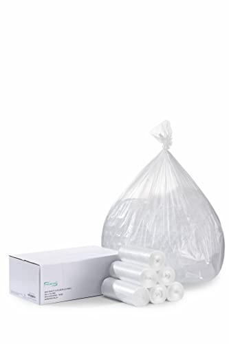 TYPLASTICS 20-30 Gallon Clear Trash Can Liners - 30" x 37" - High Density Garbage Bags - Case of 500 - Multipurpose for Office, Outdoor, Recycling, Industrial and Commercial - Image 5