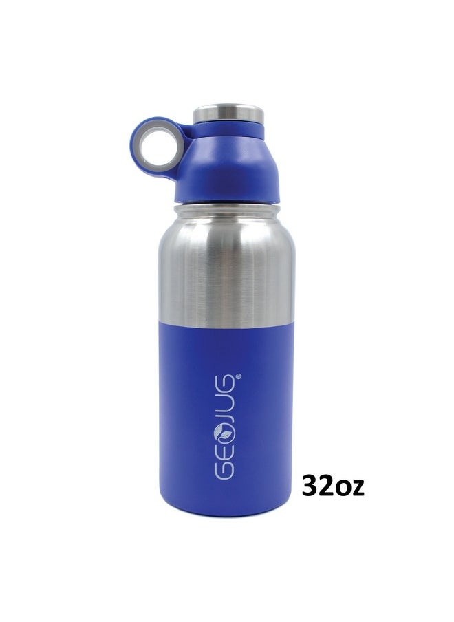 Brentwood - Geojug G1032Bk Water Bottle Stainless Steel Vacuum Insulated32 Ozblack - Image 1