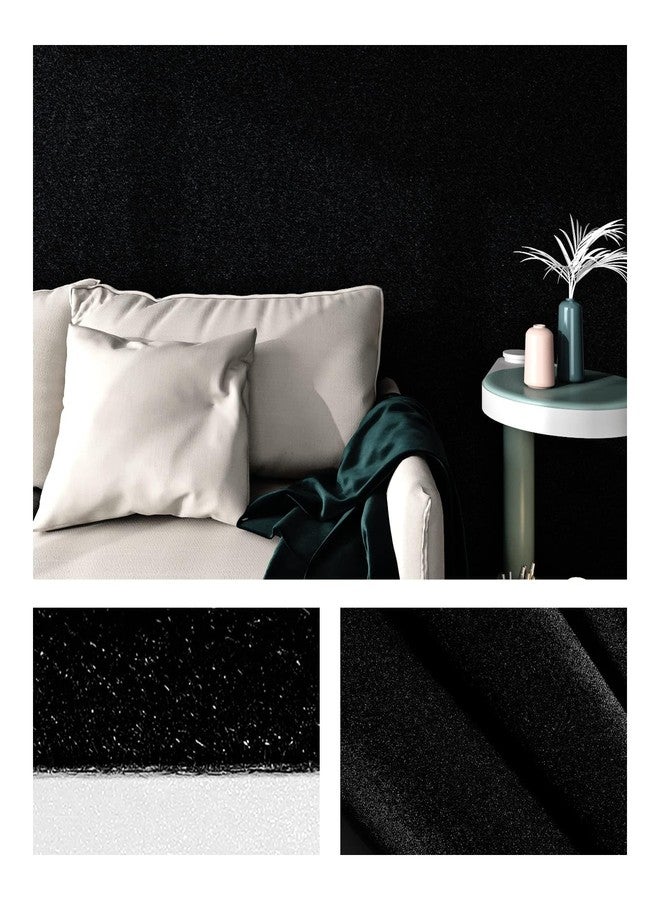FunStick Self Adhesive Felt Fabric for Crafts - 15.8"x78.8" Velvet Fabric Roll - Soft Velvet Drawer Liners for Dresser & Jewelry Box - Black Felt Sheets - Peel & Stick Wallpaper for Cabinets & Shelves - Image 5