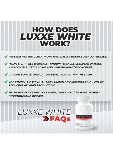 will glutathione cause acne Luxxe White Luxxe White Skin Whitening Supplement – 60 Caps with Enhanced  Glutathione | Best Price KSA