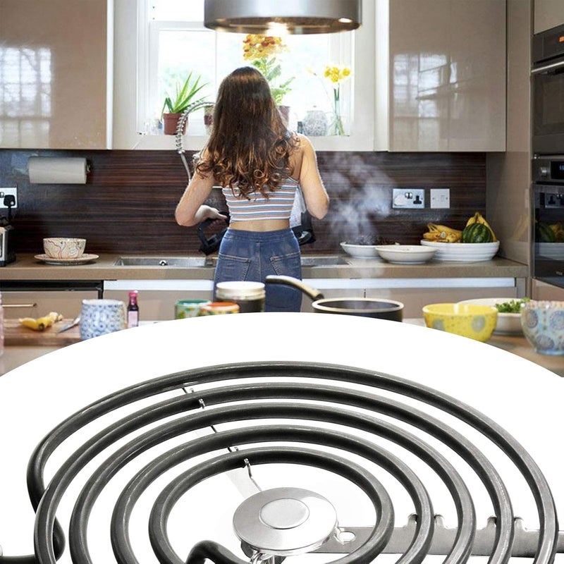 APPLIANCEMATES 8" WB30T10074 Electric Range Burner for GE Hotpoint Stove Oven Coil Surface Heating Element Replace CH30T10074 S30T10074 PS243922 AP3186376 by - Image 4