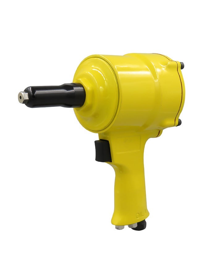 NIBEMINENT Pneumatic Pistol Type Air Riveter Yellow 21 × 20.5 8.5centimeter