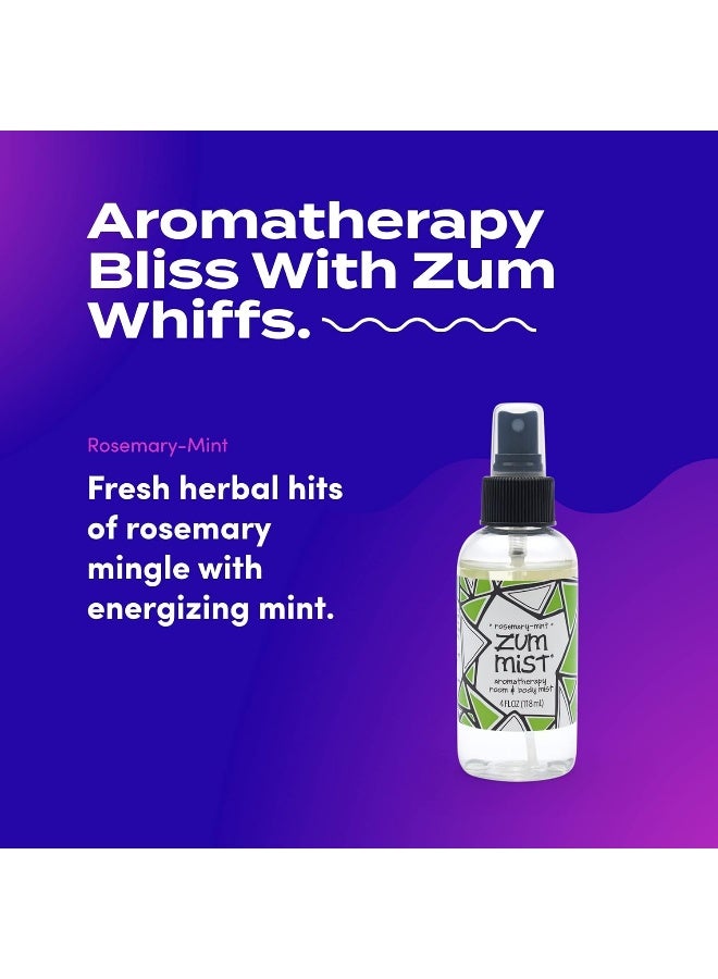 ZUM Indigo Wild, Zum Mist, Aromatherapy Room & Body Mist, Rosemary-Mint, 4 fl oz - Image 3