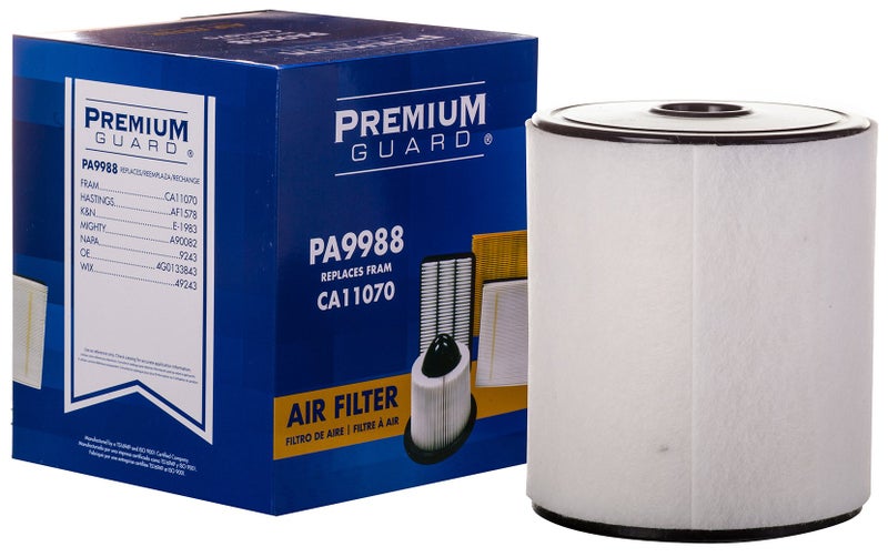 Premium Guard PG Engine Air Filter PA9988 | Fits 2013-11 Audi A6, 2018-12 A6 Quattro, 2016 Audi A7, 2018-12 A7 Quattro, 2018-13 Audi S6, S7 - Image 1