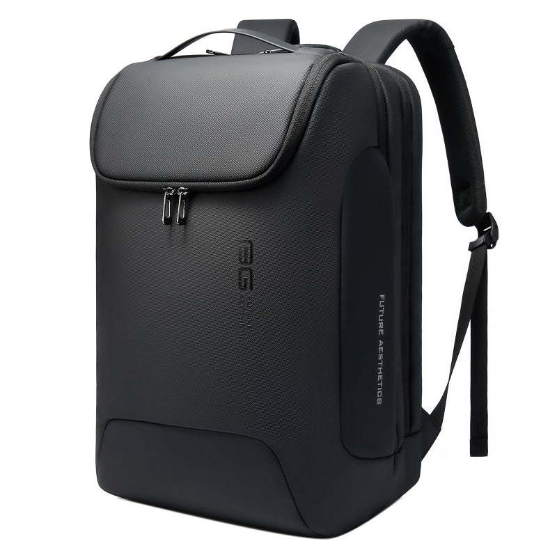 BANGE Men's Laptop Backpack for 17.3Inch Notebook,Waterproof Fashion Travel Backpacks,High Tech Backpack with Water Bottle, Work Business Backpacks for Men and Women - Image 1