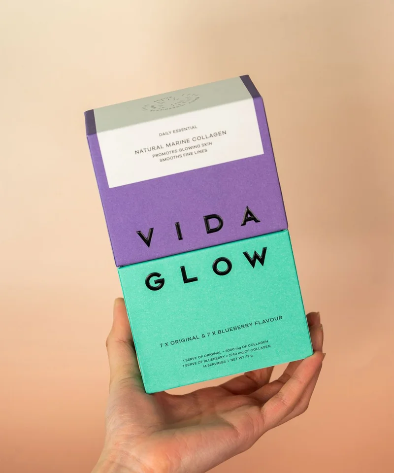 Vida GLOW Mixed Natural Marine Collagen Trial Pack