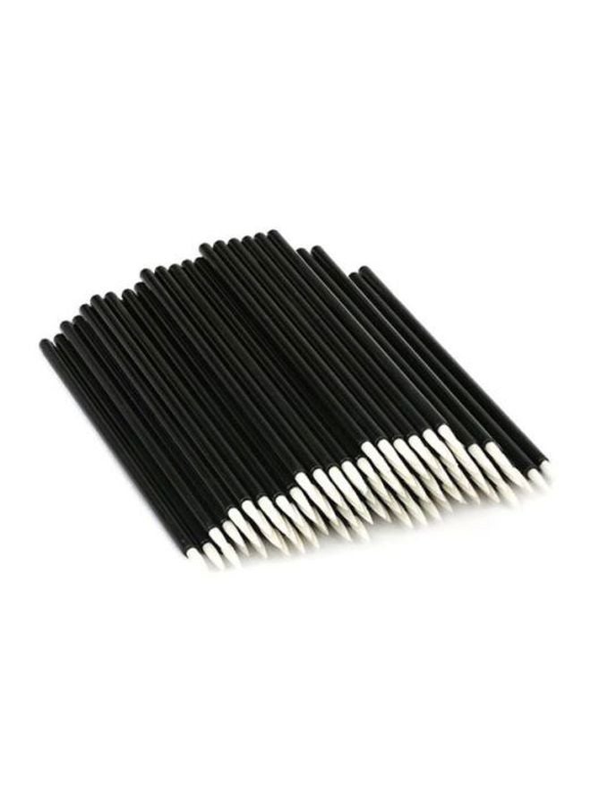 CYTHERIA 150-Piece Disposable Eyelash Mascara Wands Brushes Black/White/Pink - Image 5