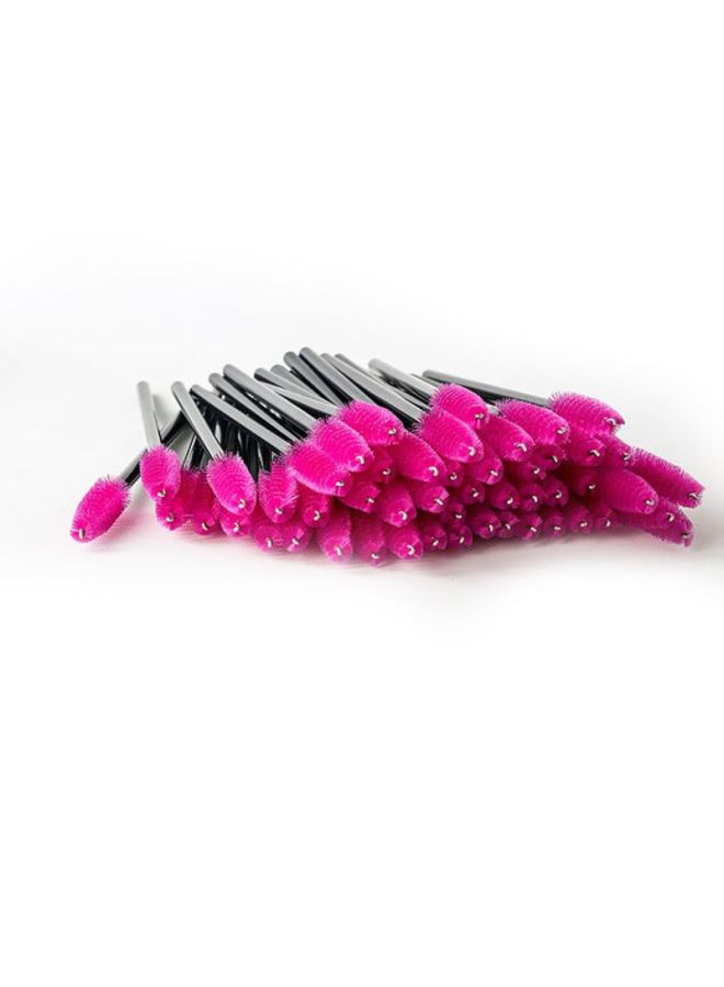 CYTHERIA 150-Piece Disposable Eyelash Mascara Wands Brushes Black/White/Pink - Image 3