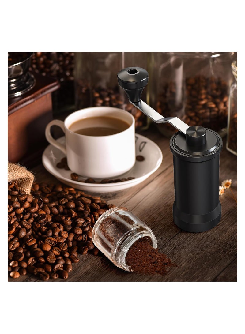 SOLARAE Portable Manual Coffee Grinder - 5 Adjustable Coarseness Settings - Espresso, Drip, French Press, and Pour Over - Perfect for Home, Camping, Travel - Image 2