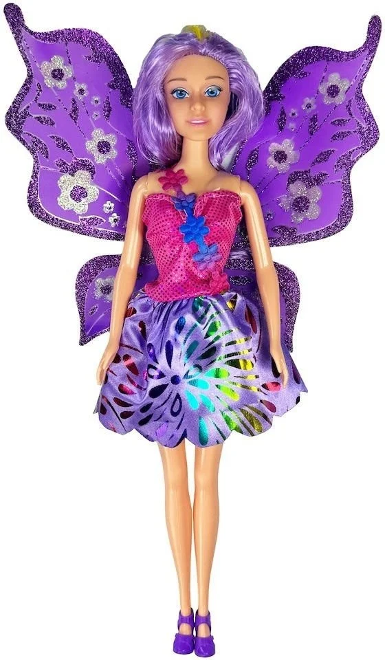 Vardem Oyuncak Vardem Toy WG-115285 Winged Fairy Doll 29 cm -Vardem