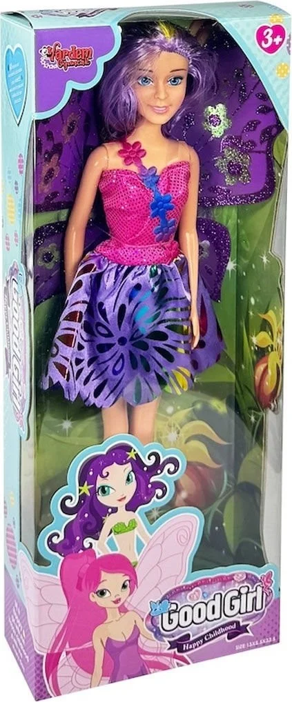 Vardem Oyuncak Vardem Toy WG-115285 Winged Fairy Doll 29 cm -Vardem