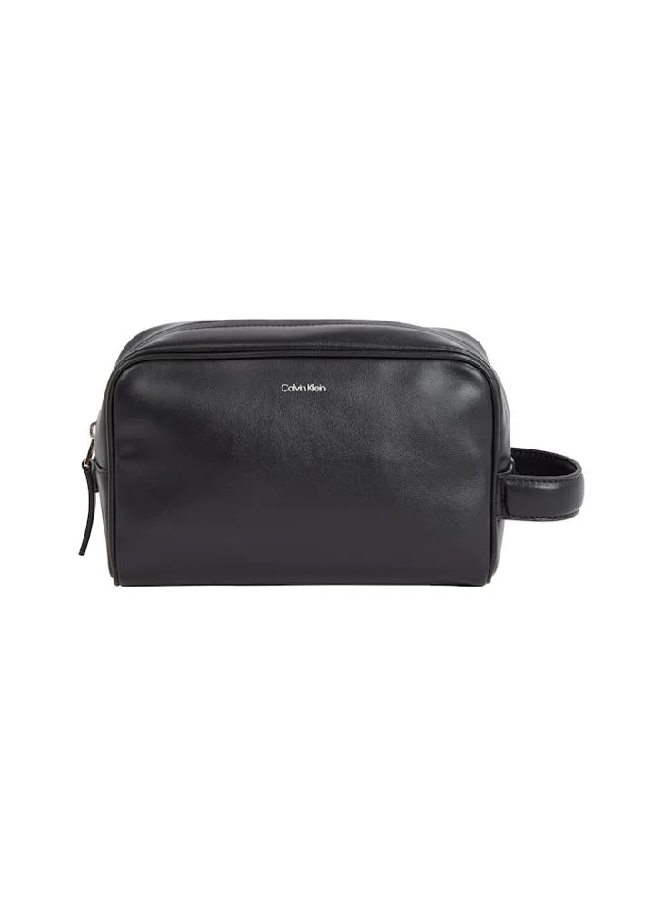 CALVIN KLEIN Monogram Toiletry Bag