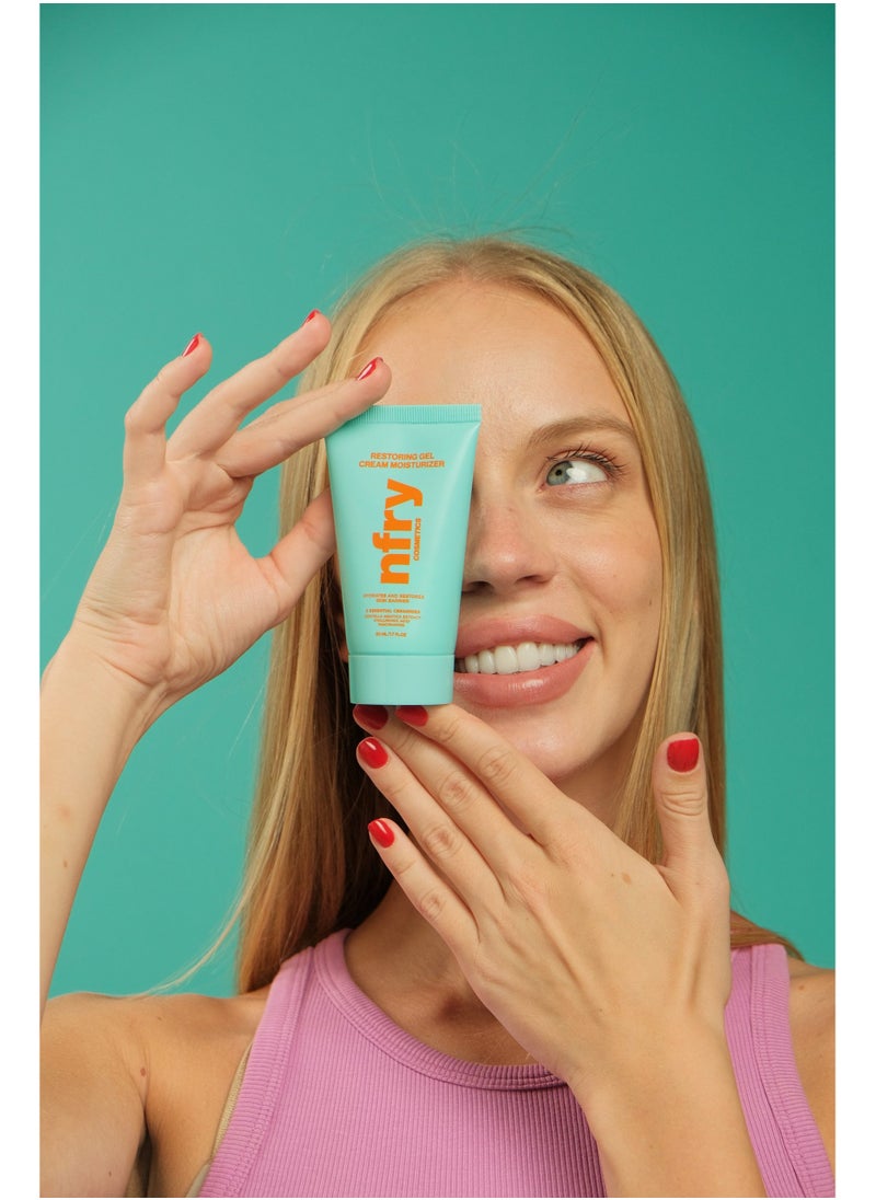 nfry Cosmetics - RESTORING GEL CREAM MOISTURIZER - 50 ml - Image 1