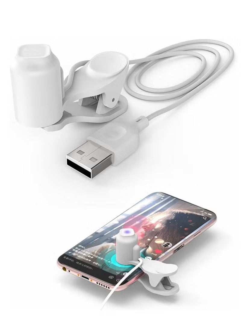 Auto-clicker Device for Mobile Phone and Tablet Computer Screen Simulated Finger Clicking USB Simulator Gaming Shopping Giving a Like in Tiktok Lightning Deal Live Broadcasts White - Image 1