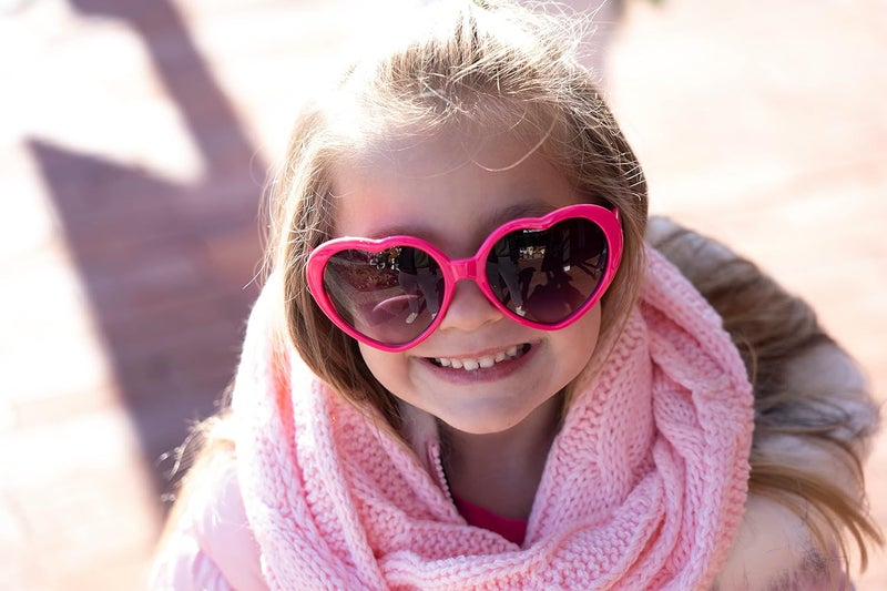 Funky Junque Kids Winter Scarf – Toddler Girl Neck Warmer, Baby Infinity Scarf, Warm Balaclava for Kids, Soft Girls Scarves - Image 2