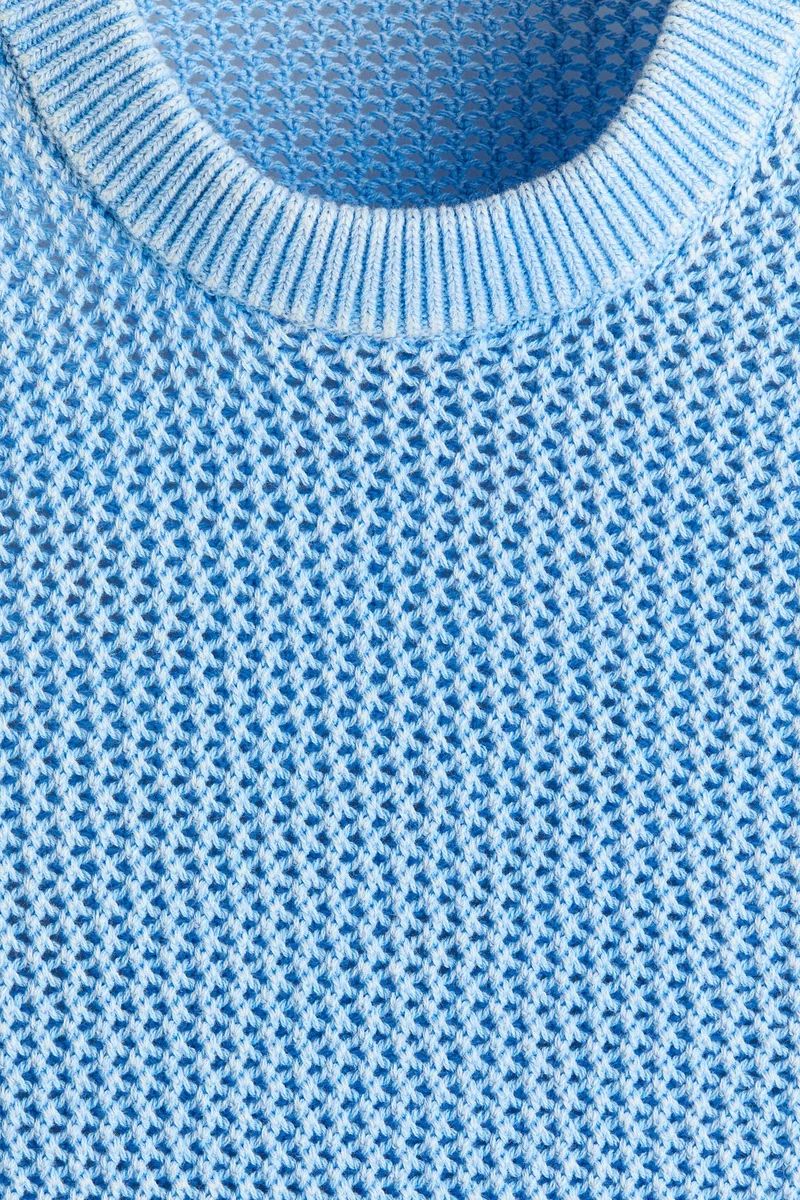 H&M Regular Fit Hole-knit sweater vest