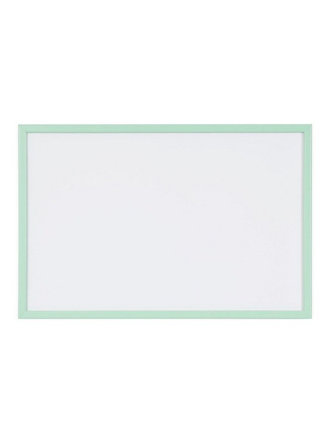 MasterVision Pastel Collection Magnetic Dry Erase Whiteboard Green Colored Mdf Frame 15.75" X 11.81" - Image 2