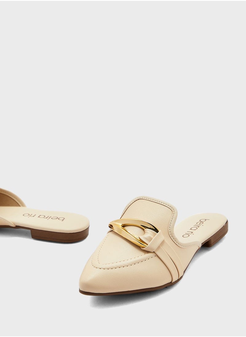 Raelyn Pointed Flat Slip Ons