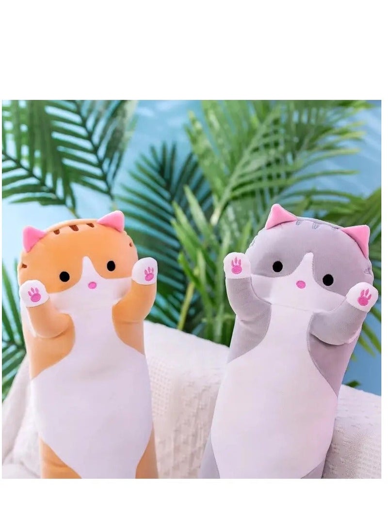 Rally Long stuffed toy in the shape of a soft and cute cat, 90 cm long. Attractive design and full of details to provide a pleasant experience - Image 2
