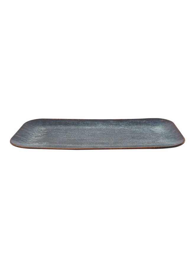 Trust 4-Piece Porcelain Rectangular Plate Set 10 Inch  - Image 3