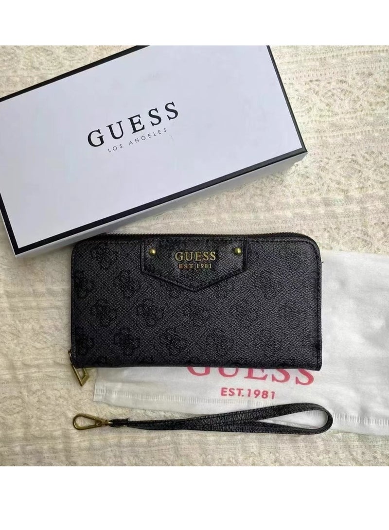 GUESS Eco Brenton Large Zip Around Wallet - Image 2