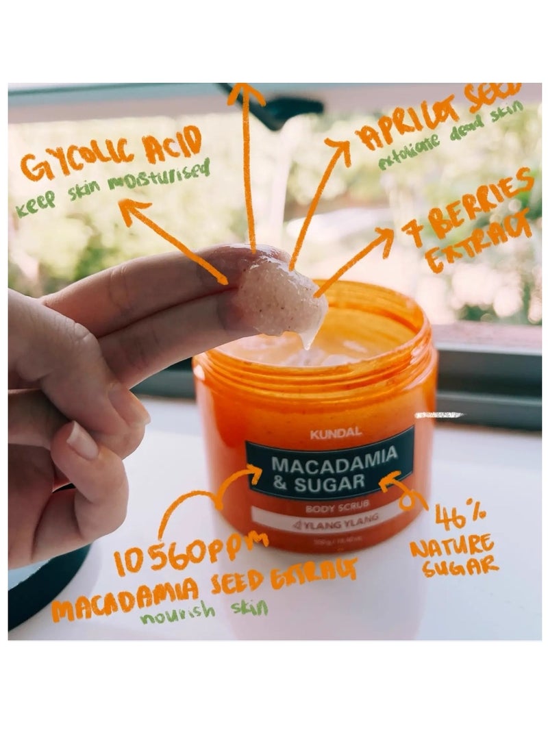 كاندال مقشر الجسم كادايما والسكربزبدة الشياء والجريب فورتالوردب550مل - Image 3