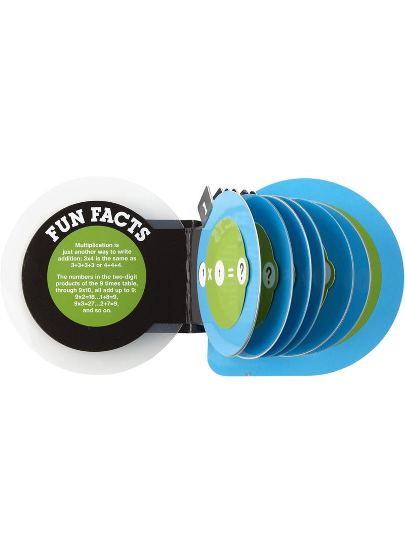 Melissa & Doug Math Gear Multiplication – Interactive Spinning Wheel Book for Learning Multiplication Facts - Image 2