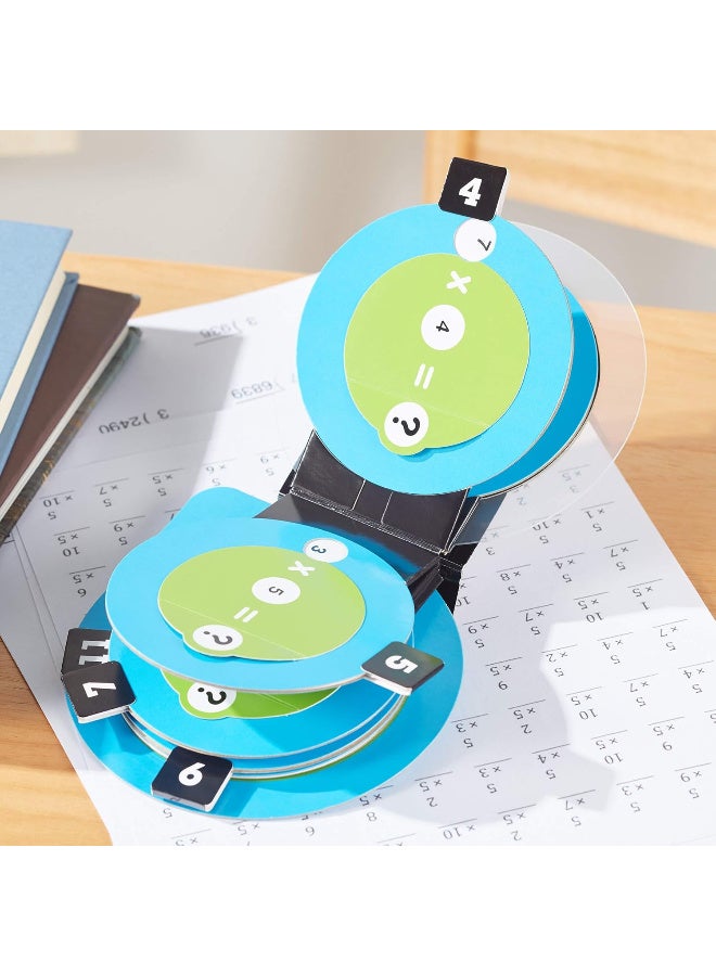 Melissa & Doug Math Gear Multiplication – Interactive Spinning Wheel Book for Learning Multiplication Facts - Image 3