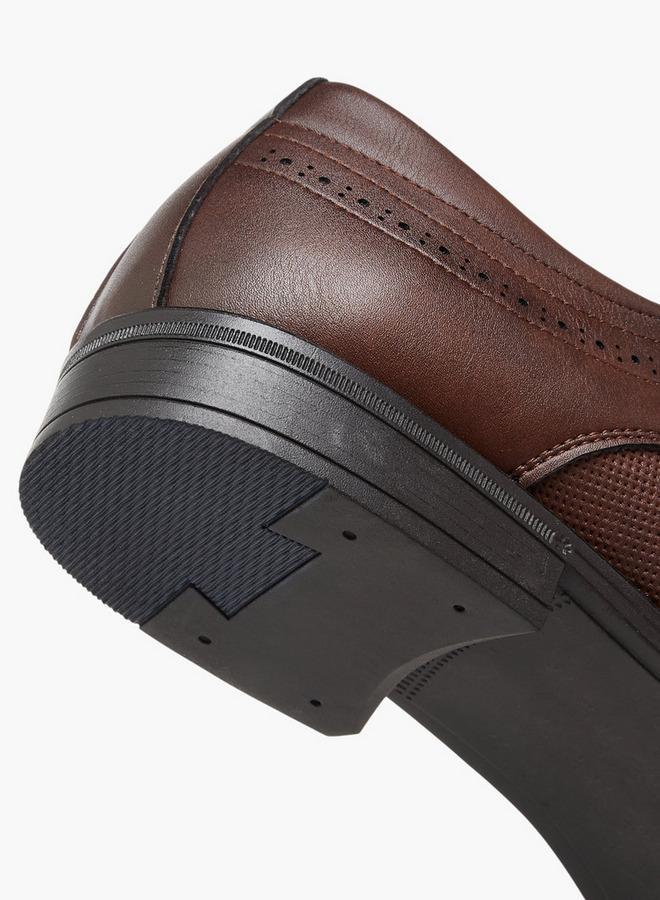 ال بي ال من شو اكسبرس أحذية رجالية برباط من جلد الدانتيل - Image 5