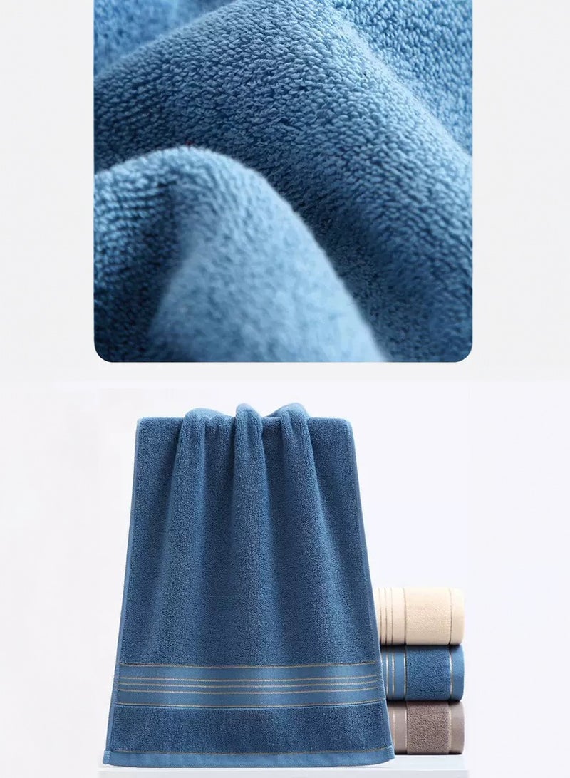  المانجا الصينية 4 حزمة من القطن الخالص سوبر لينة منشفة ماصة حجم كبير 70 * 140cm مناسبة للاستحمام / مسح اليدين / مسح الوجه / اللياقة البدنية / منتجع صحي - Image 3