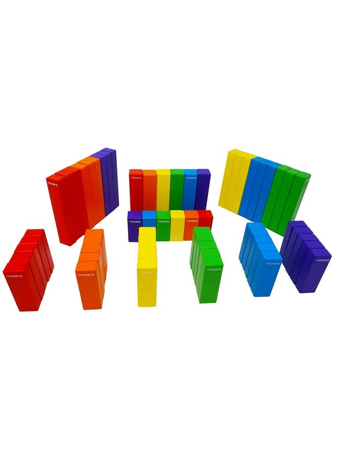 Wooden Bricks 60 Piece Magnetic Building And Stacking Blocks Set - pzsku/Z4857408927C7E75300D9Z/45/_/1720077697/efcc73fd-b9ee-4ad9-b182-4471c1a4c9c2