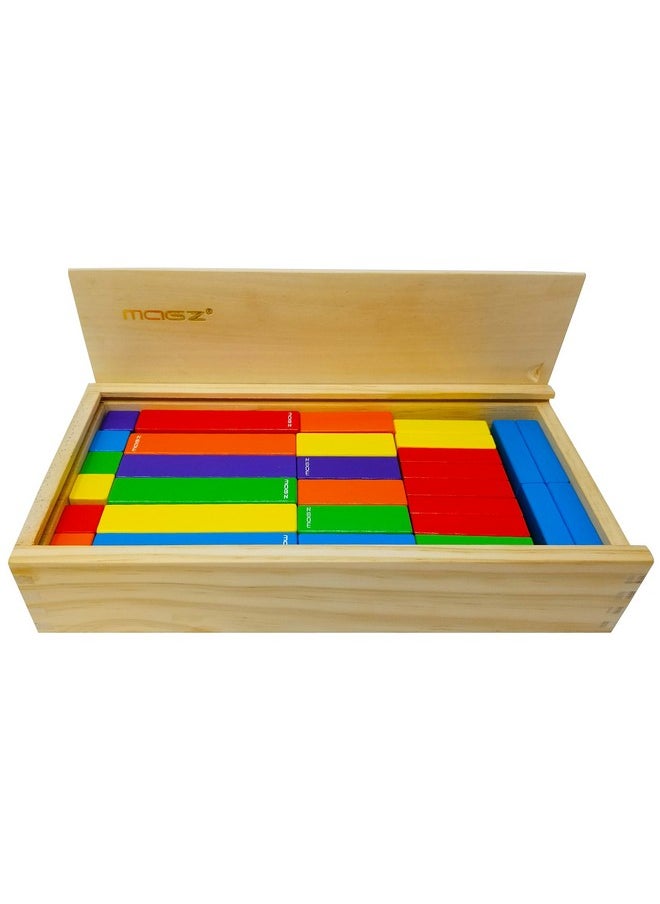 Wooden Bricks 60 Piece Magnetic Building And Stacking Blocks Set - pzsku/Z4857408927C7E75300D9Z/45/_/1720077747/44121309-3df9-4a7c-ba30-1f1518b6476c