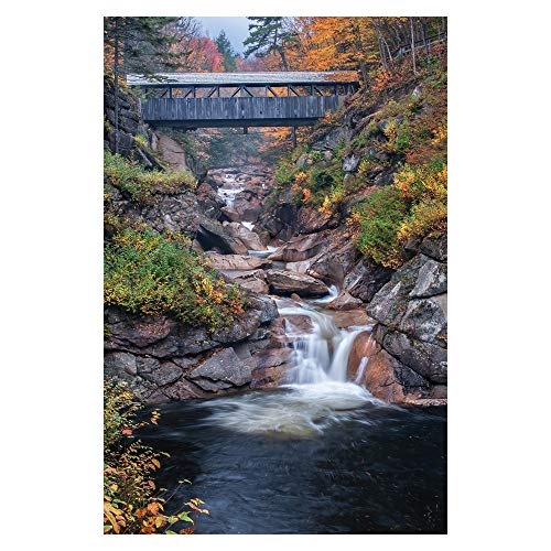 White Mountain Puzzles Covered Bridges, 1000 Piece Jigsaw Puzzle - Image 1