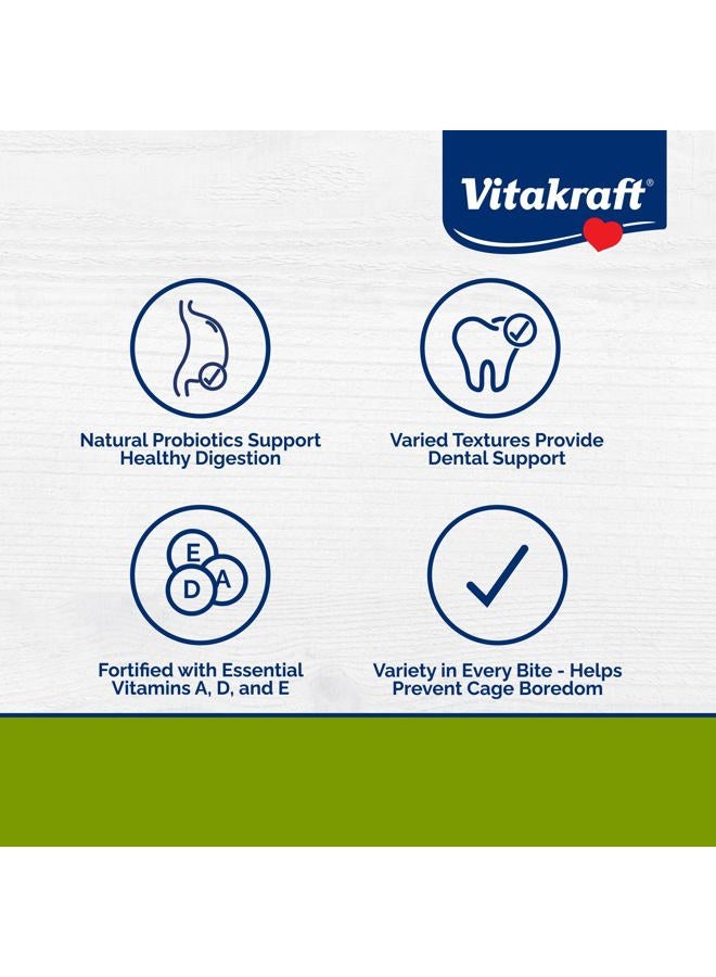 Vitakraft طعام الأرانب المتميز - مزيج كريات البرسيم - مدعم بالفيتامينات والمعادن - Image 2