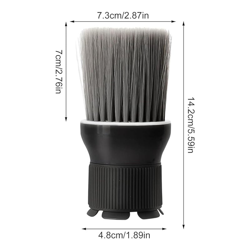 BANIRA Shredded Hair Dryer Brush Hairdressing Sweep Hair Brush Shredded Cleaning Tool for Salon - Image 2