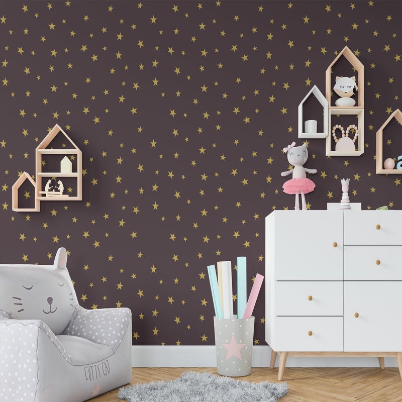 Tatfast Gold Starburst Sticker 