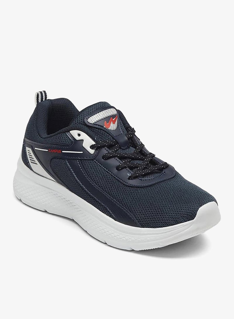 CAMPUS Men’s Navy Lace-Up Sports Shoes – Modern Dual-Tone Look Shoes with Airy Comfort Fit - Image 2