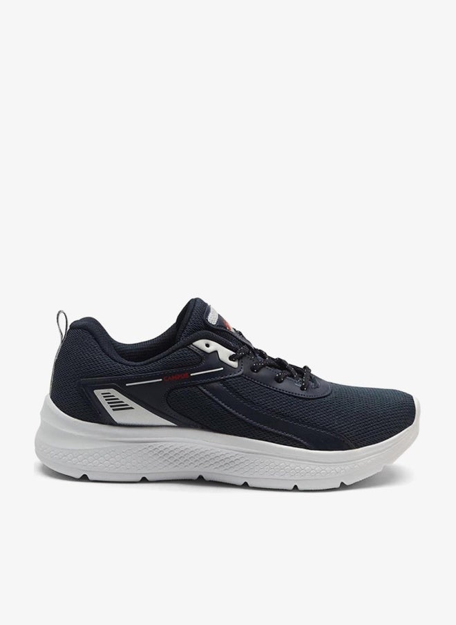 CAMPUS Men’s Navy Lace-Up Sports Shoes – Modern Dual-Tone Look Shoes with Airy Comfort Fit - Image 1