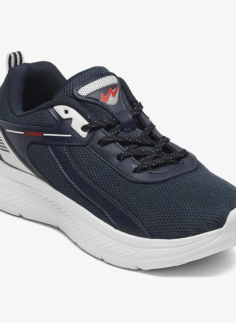 CAMPUS Navy/Red Men’s Navy Lace-Up Sports Shoes – Modern Dual-Tone Look Shoes with Airy Comfort Fit for Men | Best Price UAE