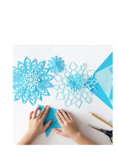 MARKQ 100 Sheets Colored Paper, A4 80gsm Color Paper sheets for Decorating Drawing Origami DIY Arts and Crafts - 10 Assorted Colors, 29.7 cm x 21 cm  - Image 4