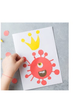 MARKQ 100 Sheets Colored Paper, A4 80gsm Color Paper sheets for Decorating Drawing Origami DIY Arts and Crafts - 10 Assorted Colors, 29.7 cm x 21 cm  - Image 5